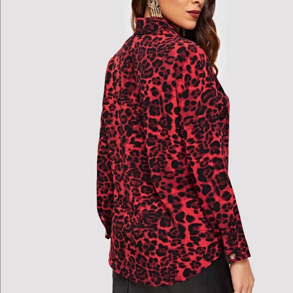 Leopard print blouse - Picture 3 of 5